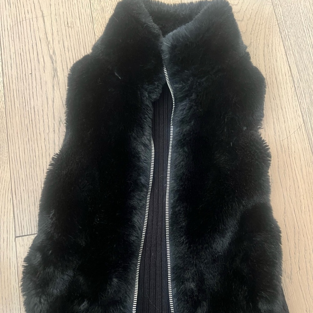 Armani Exchange Fur Vest